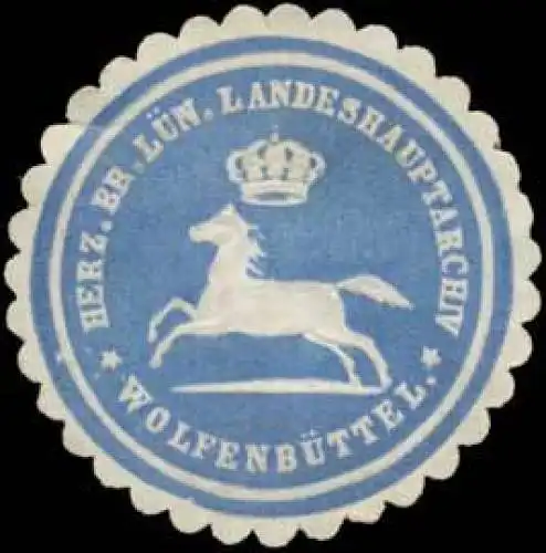 Herz. Br. L. Landeshauptarchiv WolfenbÃ¼ttel