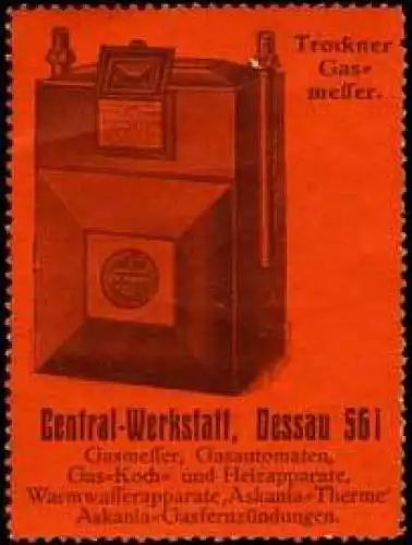 Trockner Gasmesser