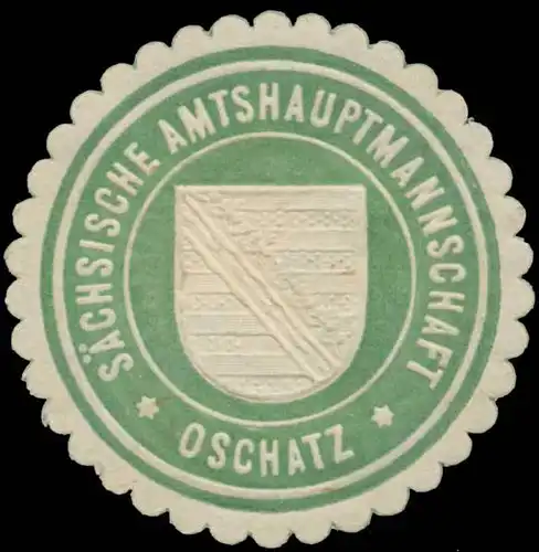 S. Amtshauptmannschaft Oschatz