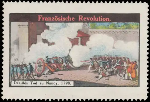 Desilles Tod in Nancy 1790