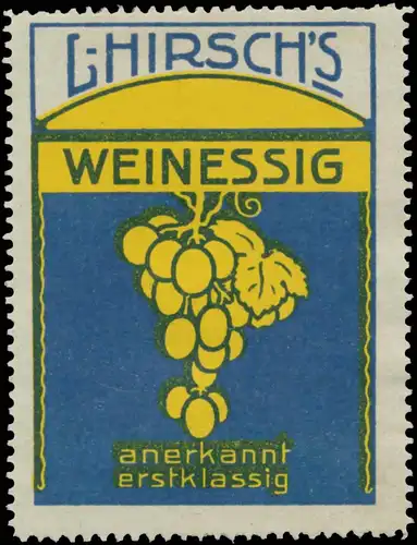 L. Hirschs Weinesig