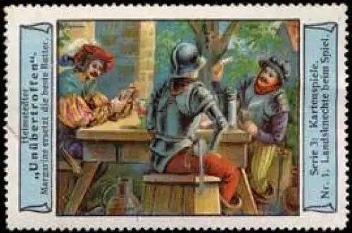 Landsknechte beim Spiel