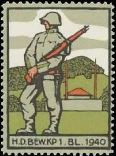 H.D. Bew. Kp. 1 Bl
