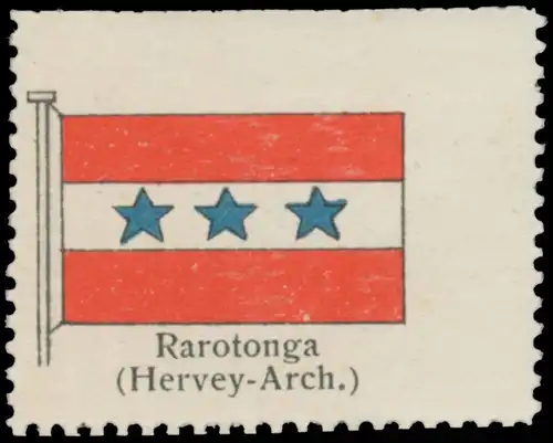 Flagge Rarotonga (Hervey-Archipel)