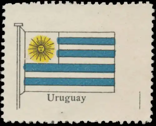 Flagge Uruguay