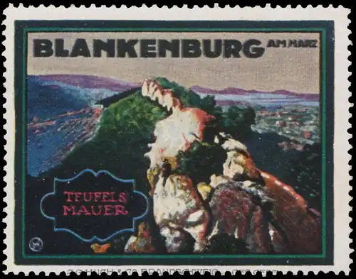 Teufelsmauer in Blankenburg/Harz