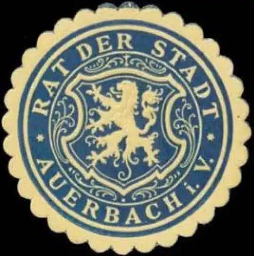 Rat der Stadt Auerbach/V