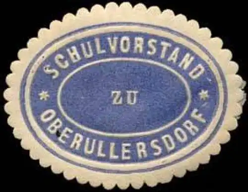 Schulvorstand zu Oberullersdorf