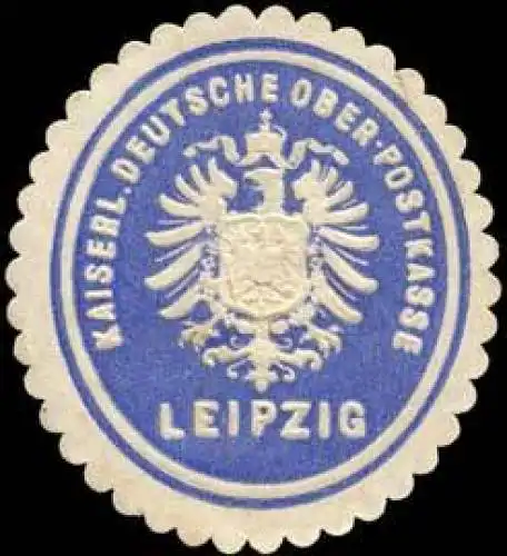 Kaiserl. Deutsche Ober-Postkasse Leipzig