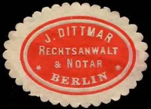 Rechtsanwalt & Notar J. Dittmar-Berlin