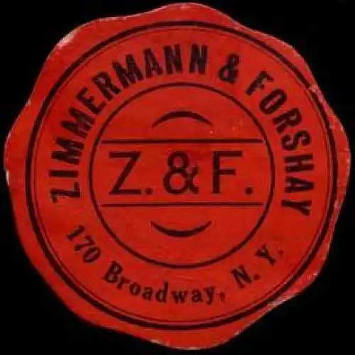 Makler-Bank Zimmermann & Forshay-New York