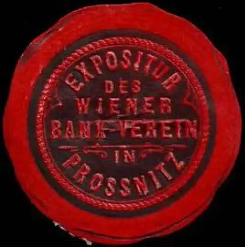 Expositur des Wiener Bank-Verein in Prossnitz