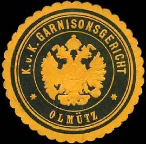 K. u. K. Garnisonsgericht - OlmÃ¼tz