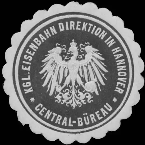 K. Eisenbahn Direktion in Hannover Central-BÃ¼reau