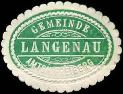 Gemeinde Langenau - Amtsh. Freiberg