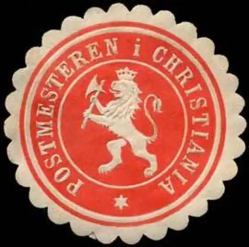 Postmesteren i Christiania, Kristiania, Oslo