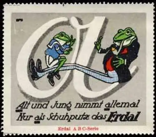 Erdal Frosch - Buchstabe A