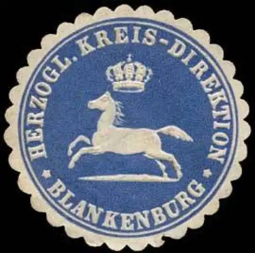 Herzogl. Kreis-Direktion Blankenburg