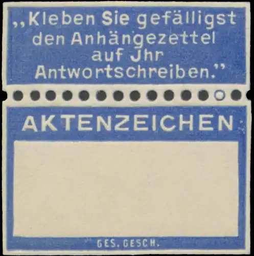 Aktenzeichen