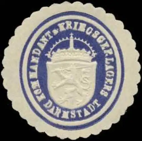 Kommandant des Kriegsgefangenenlagers Darmstadt
