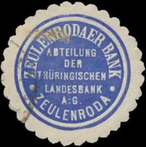 Zeulenrodaer Bank