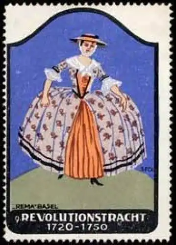 Revolutionstracht 1720-1750