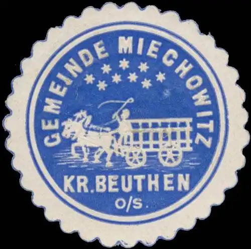 Gemeinde Miechowitz Kreis Beuthen/Schlesien