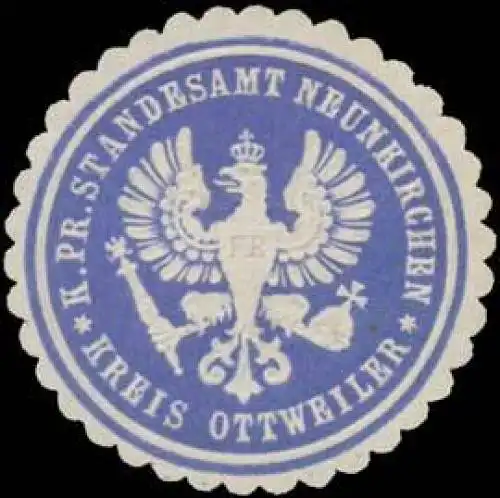 K.Pr. Standesamt Neunkirchen