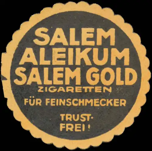 Salem Aleikum Gold Zigaretten