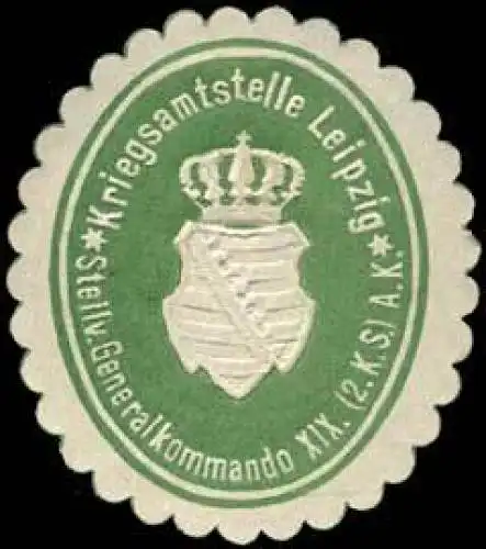 Kriegsamtstelle Leipzig