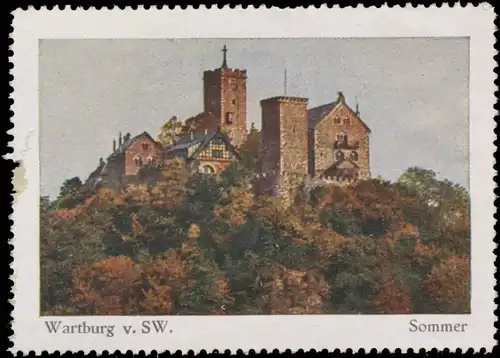 Wartburg im Sommer