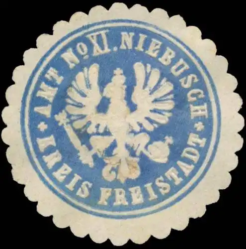 Amt No. XI. Niebusch Kreis Freistadt