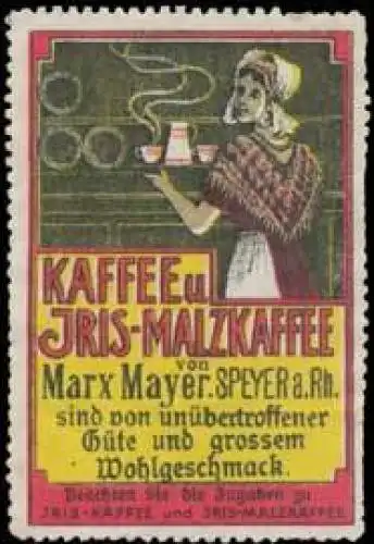 Kaffee und Iris-Malzkaffee