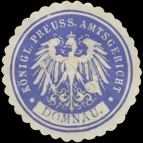 K.Pr. Amtsgericht Domnau