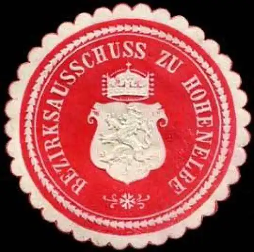 Bezirksausschuss zu Hohenelbe