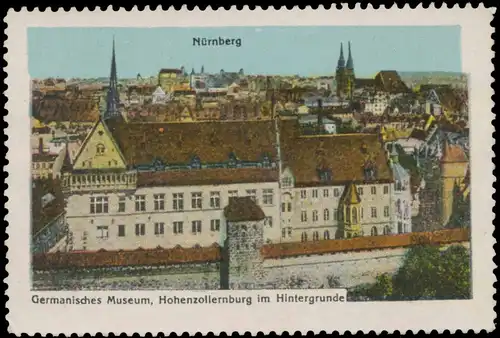 Germanisches Museum im Hintergrunde