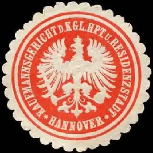 Kaufmannsgericht der Kgl. Hpt. und Residenzstadt