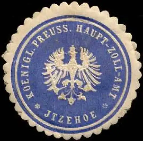 Koenigl. Preuss. Haupt-Zoll-Amt Itzehoe