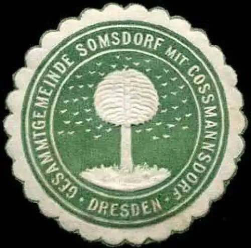 Gesammtgemeinde Somsdorf mit Cossmannsdorf - Dresden