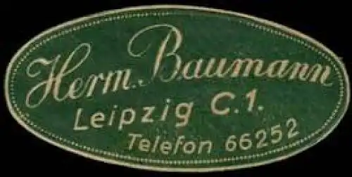 Hermann Baumann Leipzig