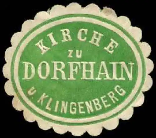 Kirche zu Dorfhain und Klingenberg