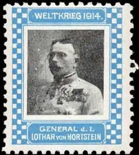 General der Infanterie Lothar von Horistein