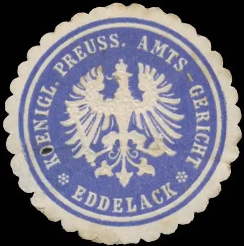 K.Pr. Amts-Gericht Eddelack