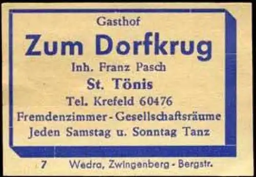 Gasthof zum Dorfkrug