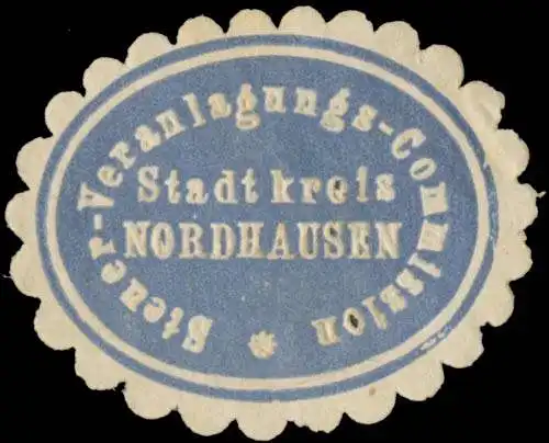Steuer-Veranlagungs-Commission Stadtkreis Nordhausen