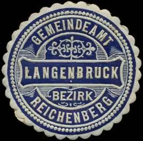 Gemeindeamt Langenbruck - Bezirk Reichenberg