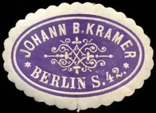 Johann B. Kramer - Berlin