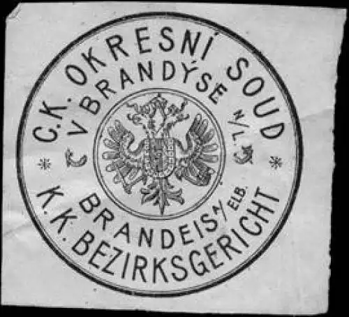 K.K. Bezirksgericht Brandeis a. Elbe