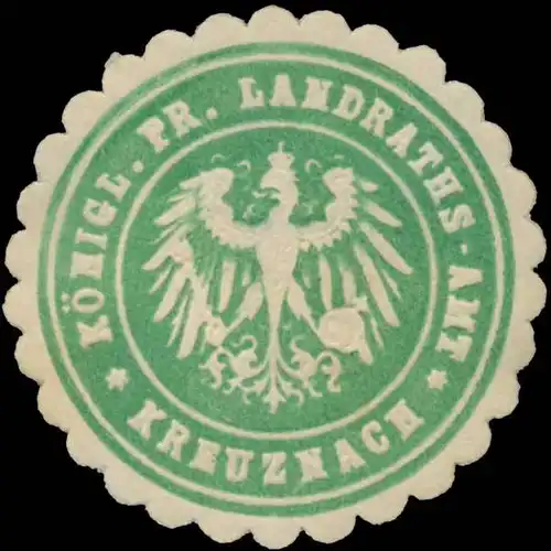 K.Pr. Landraths-Amt Kreuznach