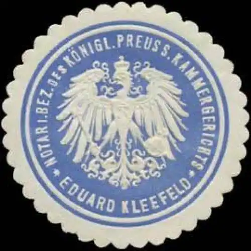 Notar Eduard Kleefeld